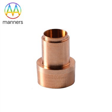 CNC מכונת נחושת חלק עבור מחליף חום