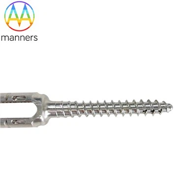 תהליך עיבוד CNC לניתוחים אורטופדיים חומר טיטניום בורג פדיקל