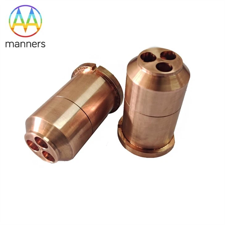 turning electronic copper parts