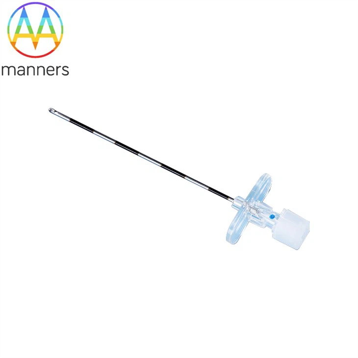 חד פעמי Tuohy 18G 90mm מחט אפידורל
