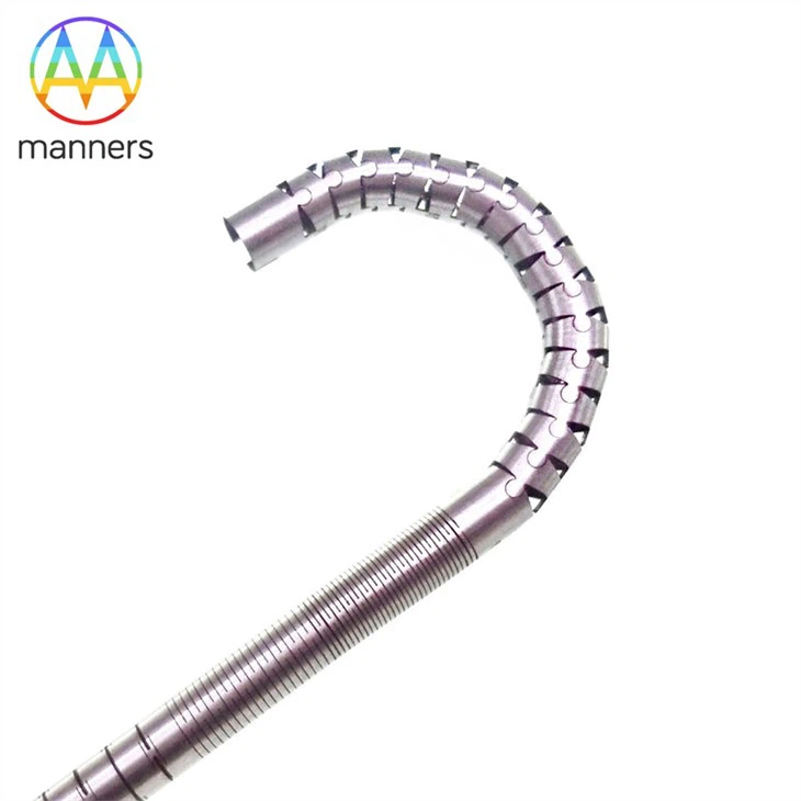 צינור צנתר Hypotube לחיתוך ספירלה בלייזר