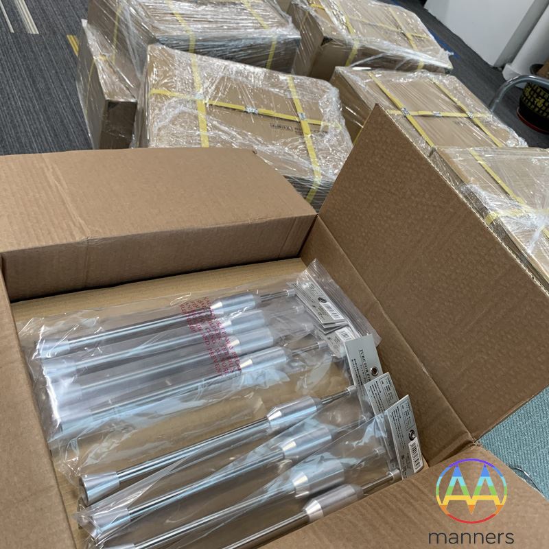 לקוחות יפן 800pcs מותאם אישית נירוסטה ברביקיו ברביקיו מוט מכת אש טלסקופית סיי...