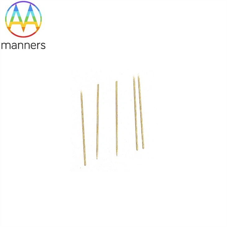 2uin Gold Plated Micro Needles