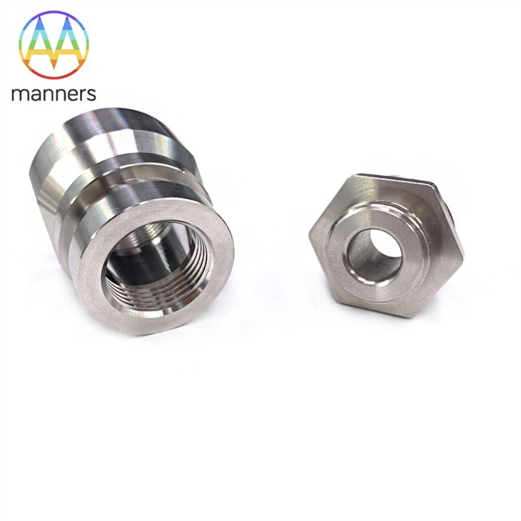 חלקי פיר מפלדת אל חלד בעיבוד CNC
