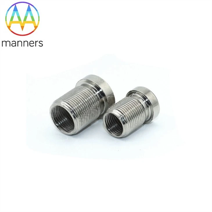CNC Turning Aluminum Spare Nozzle Machine Parts