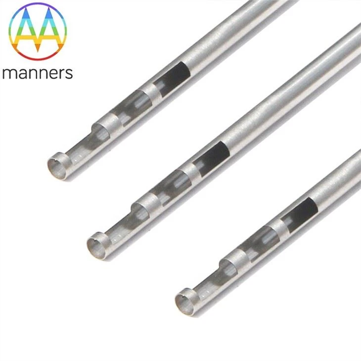 Laser Drilled Side Hole Stainless Steel Tube