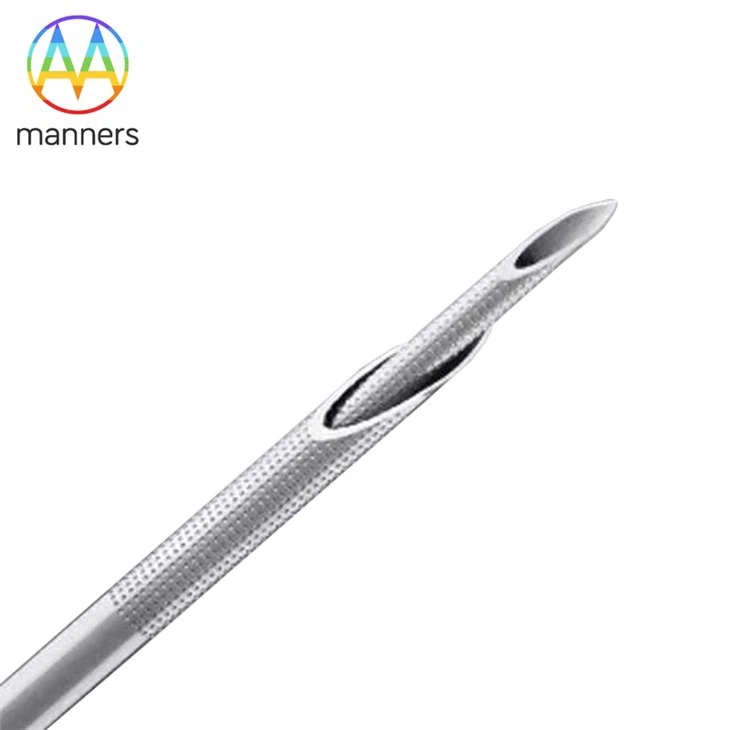 Stainless Steel Double Lumen Needle For Oocytes