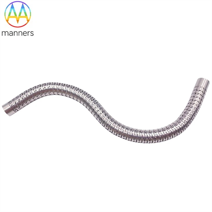 צינור אנדוסקופ חיתוך לייזר ספירלת מנירוסטה